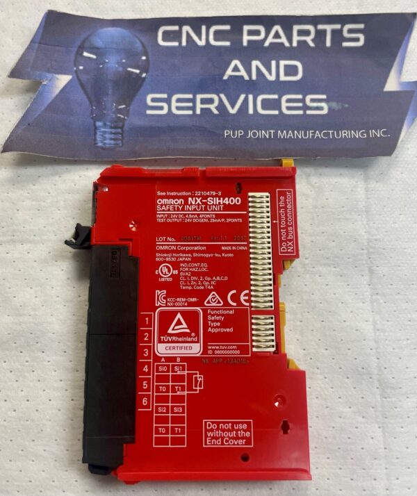 New In Box Omron NX-SIH400 NXSIH400 Safety Control Unit